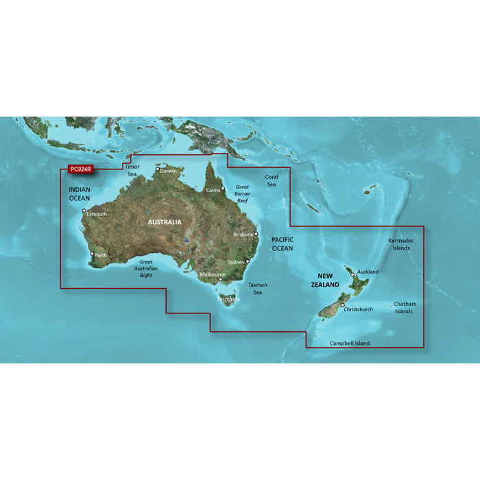 Garmin BlueChart g3 HD - HXPC024R - Australia  New Zealand - microSD/SD [010-C1020-20]