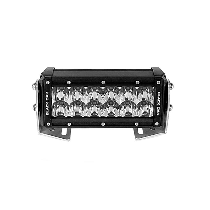 Black Oak Pro Series 3.0 Double Row 6" LED Light Bar - Combo Optics - Black Housing [6C-D5OS]
