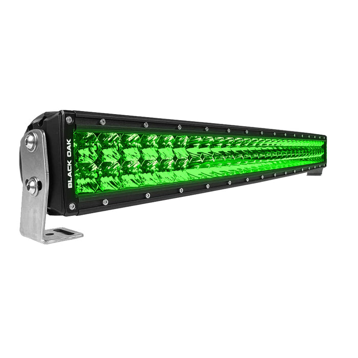 Black Oak 10" Single Row LED Light Bar - Combo Optics - Black Housing - Pro Series 3.0 [10C-S5OS]
